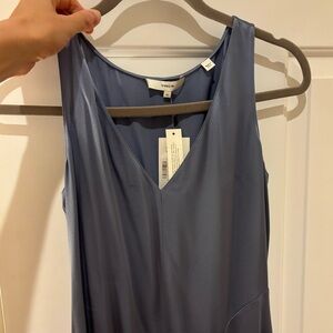 Vince knee/calf-length silk dress.